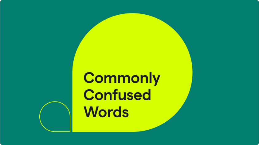 Commonly Confused Words